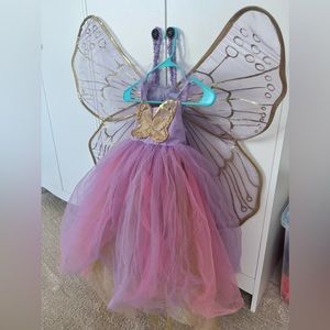 Pottery Barn Kids butterfly fairy Halloween costume size 4-6